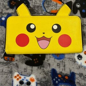 Yellow Pikachu Loungefly Wallet